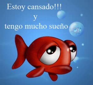 pez cansado
