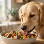 Cazuela de hígado con vegetales para Perros
