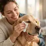 Limpiar los ojos del Perro