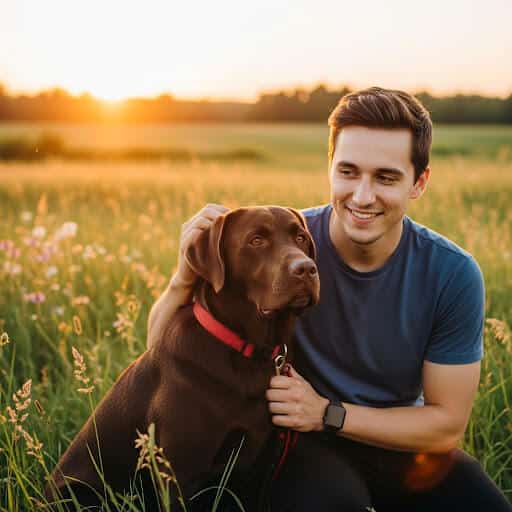 El Perro de raza Labrador El Perro De Raza Labrador