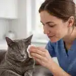 Cómo limpiar los ojos a un Gato