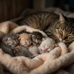 Cuidados del Gato recién nacido